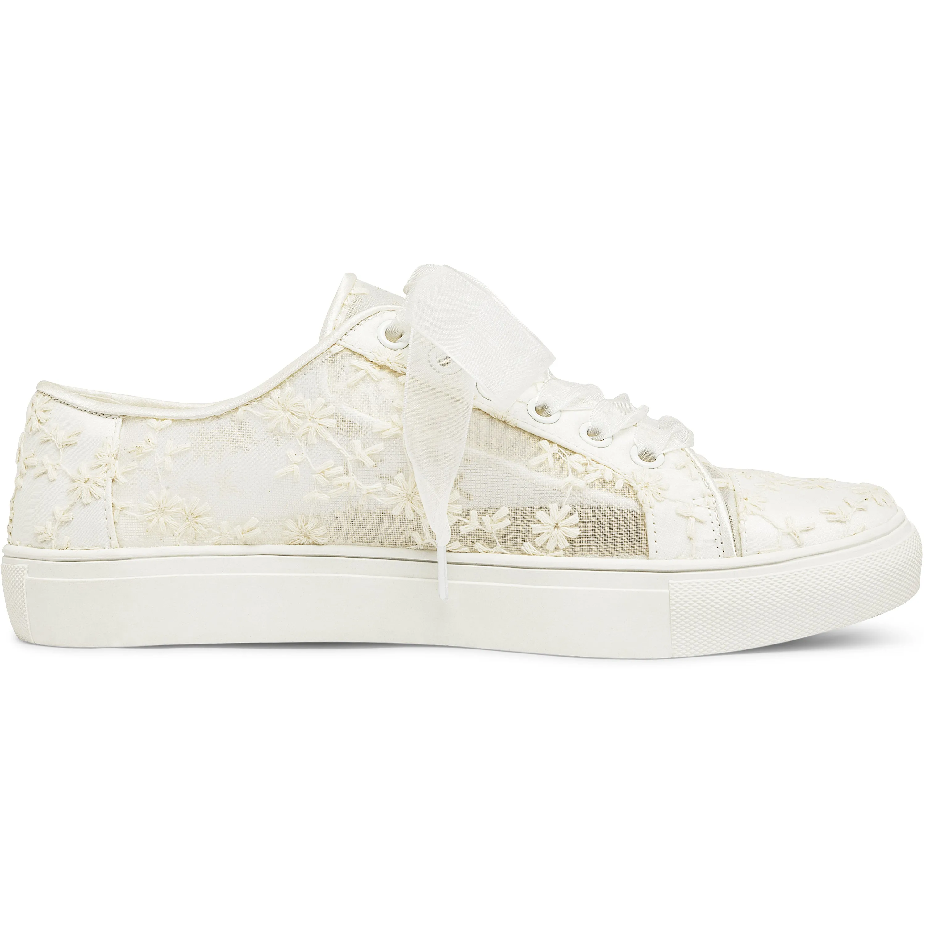 8835 Wedding Shoes Bridal Sneakers Flats Bride Tennis Shoes Lace Sneakers