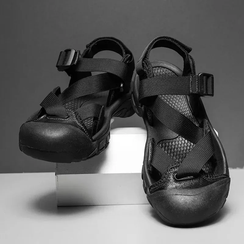 Air Mesh Buckle Straps Casual Sandals