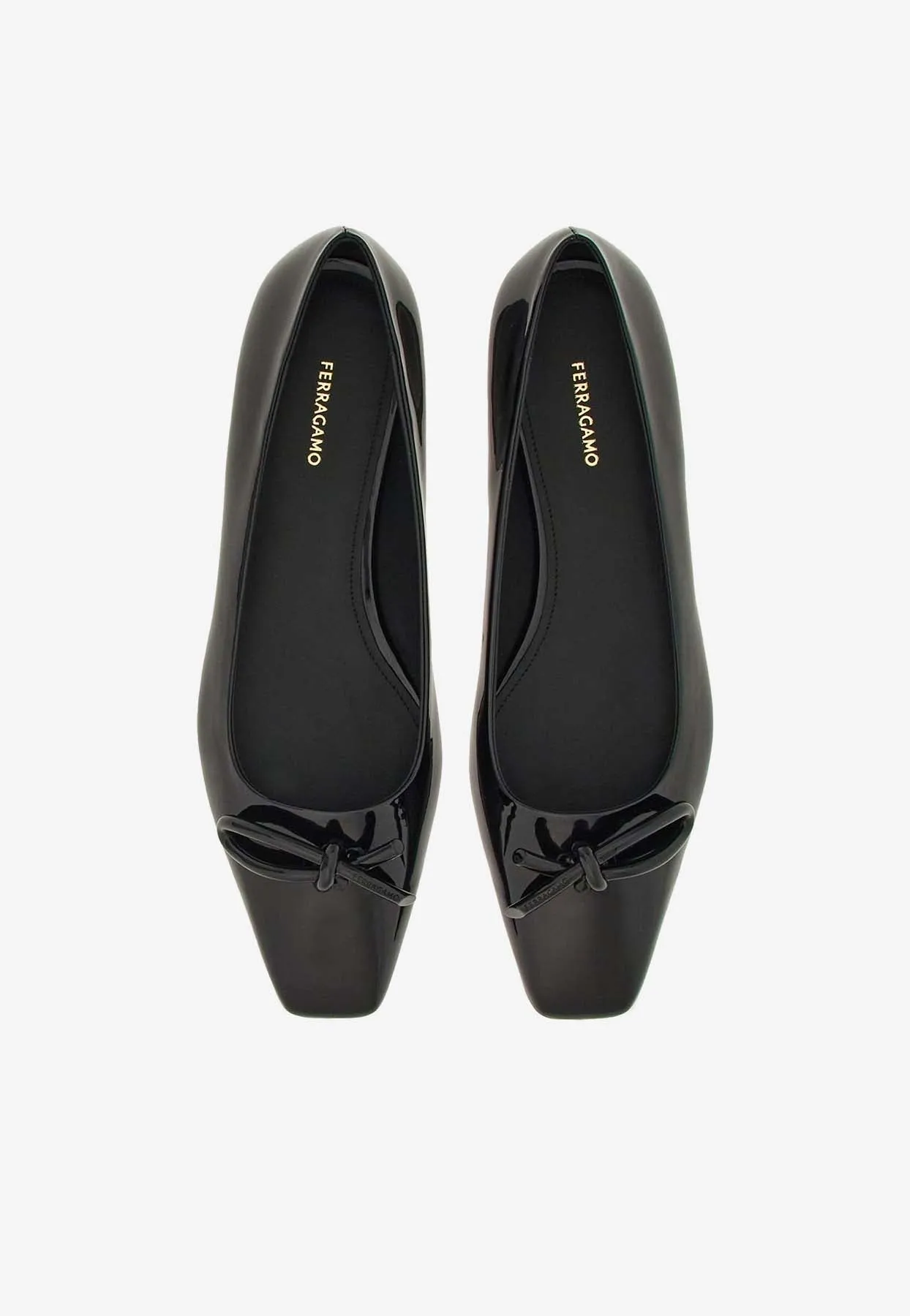 Annie Asymmetric Bow Ballet Flats