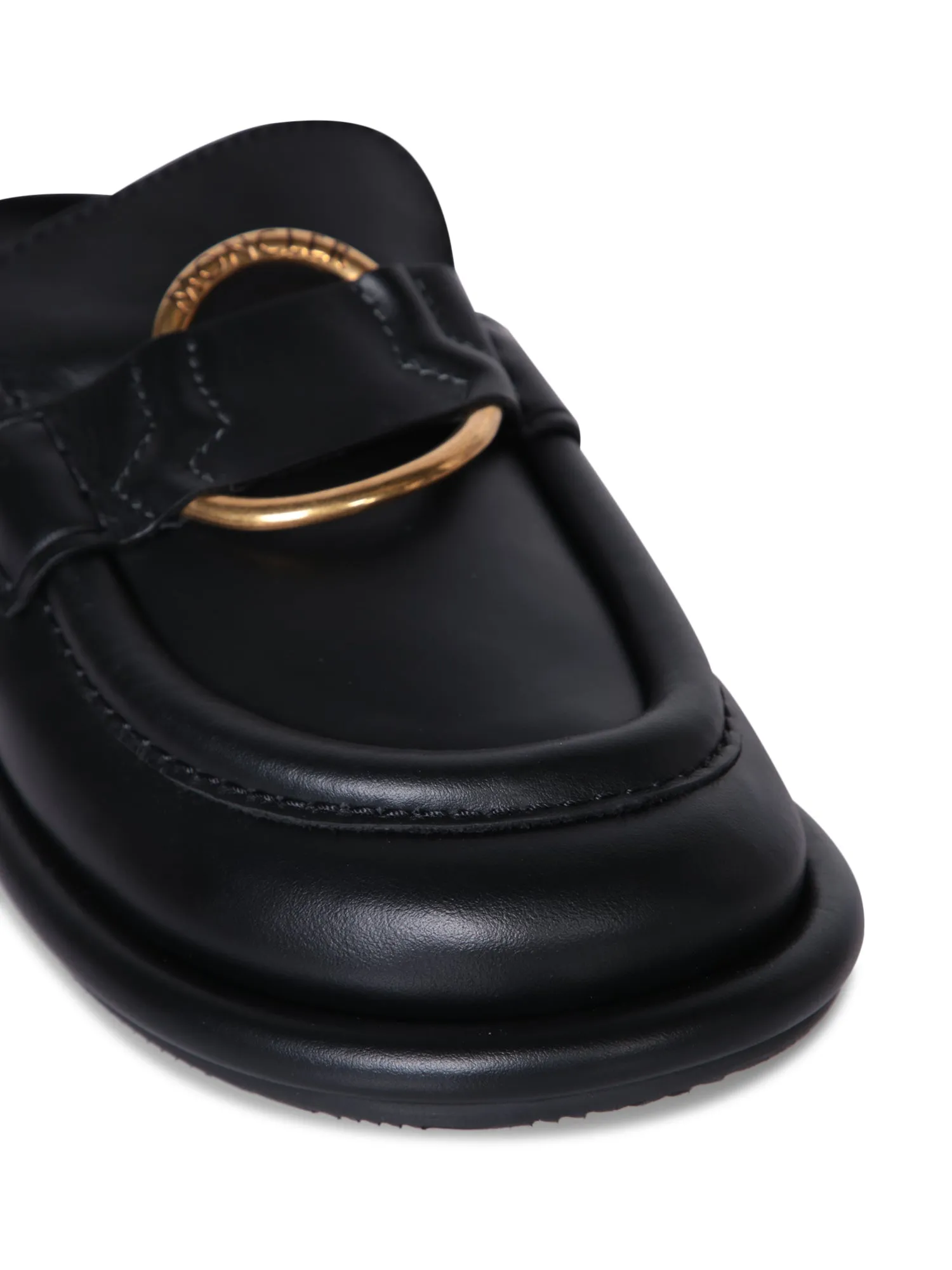 Bell black mules