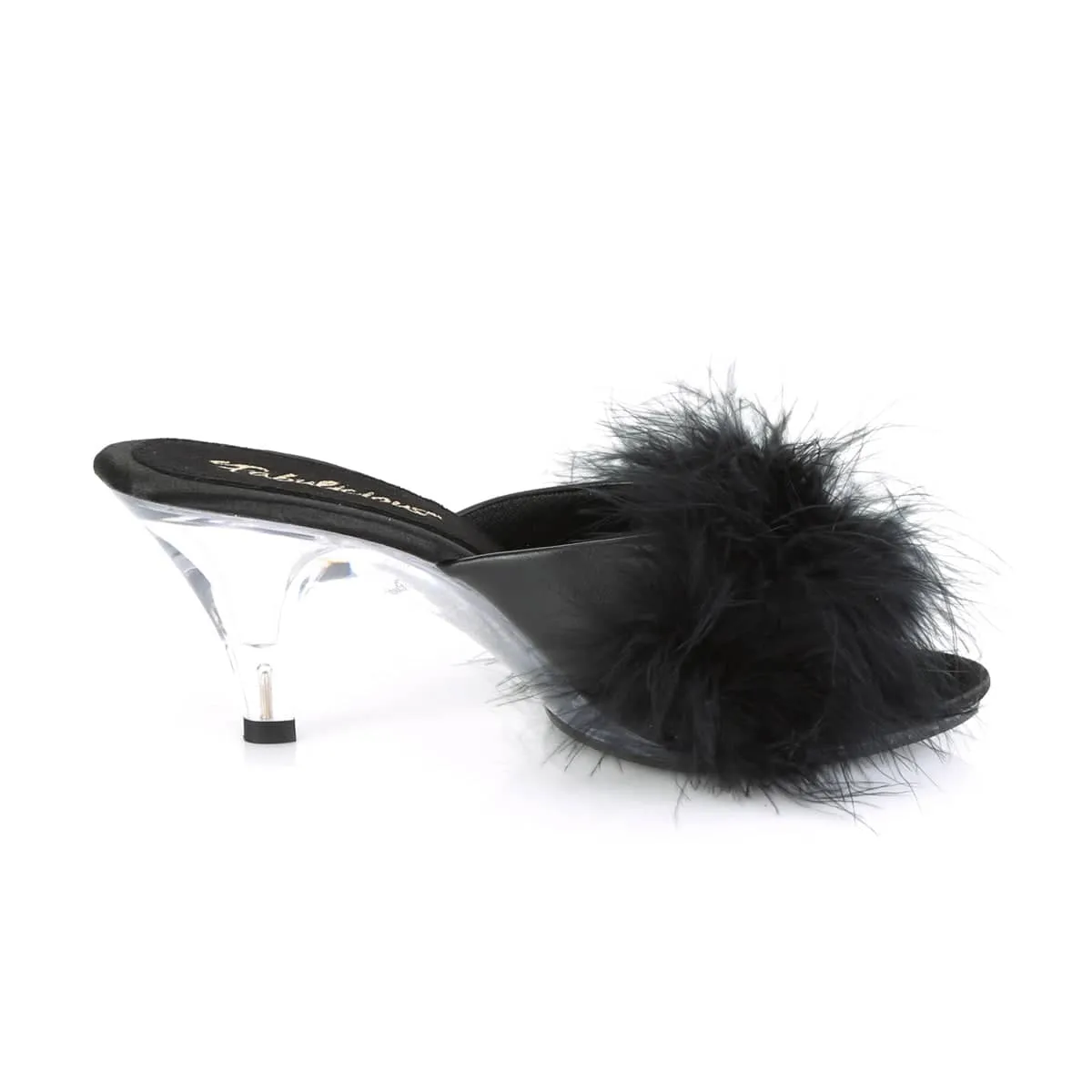 BELLE-301F Fluffy Mules