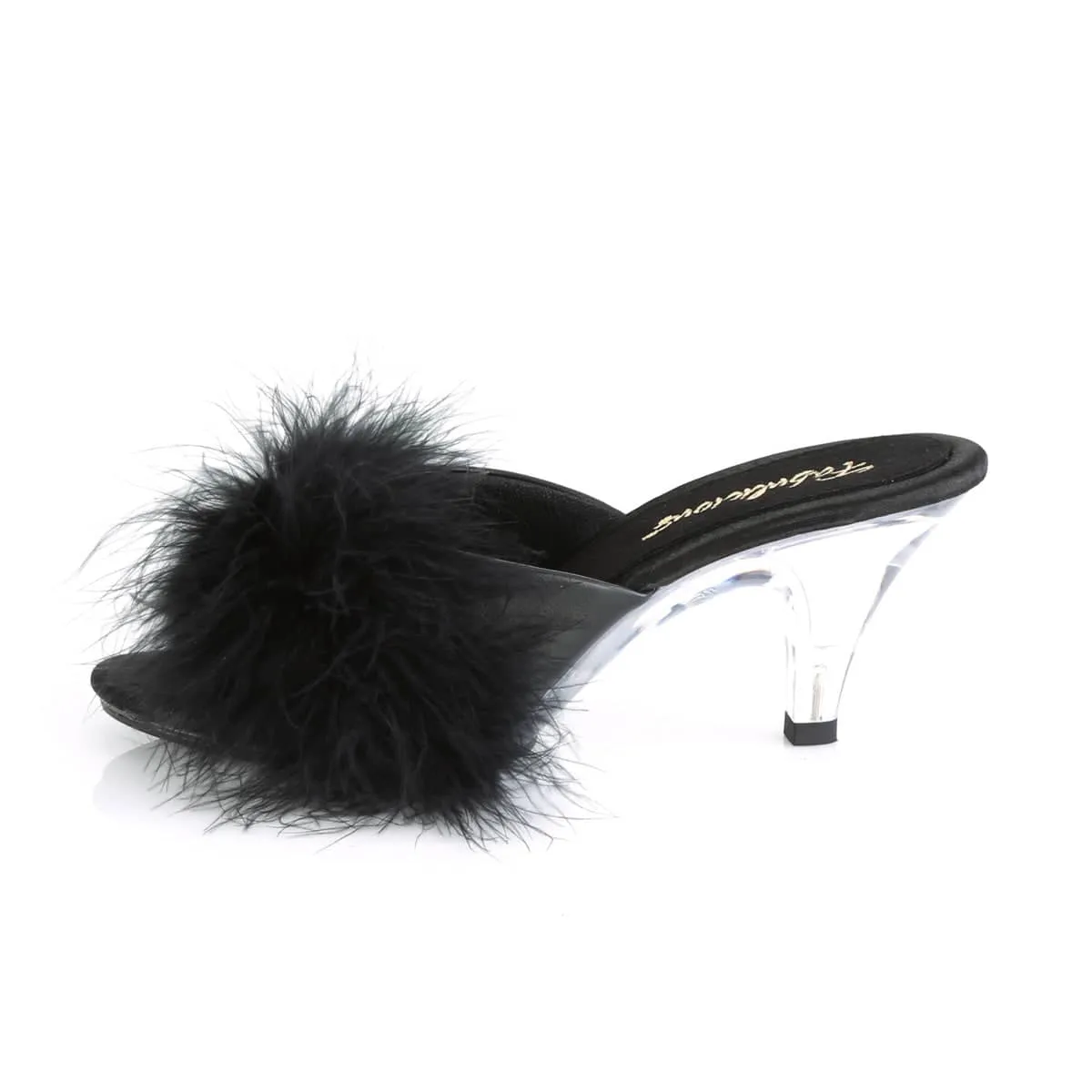 BELLE-301F Fluffy Mules