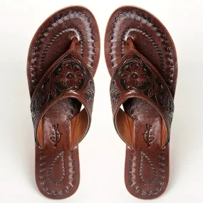 Blythe Island Western Leather Sandals