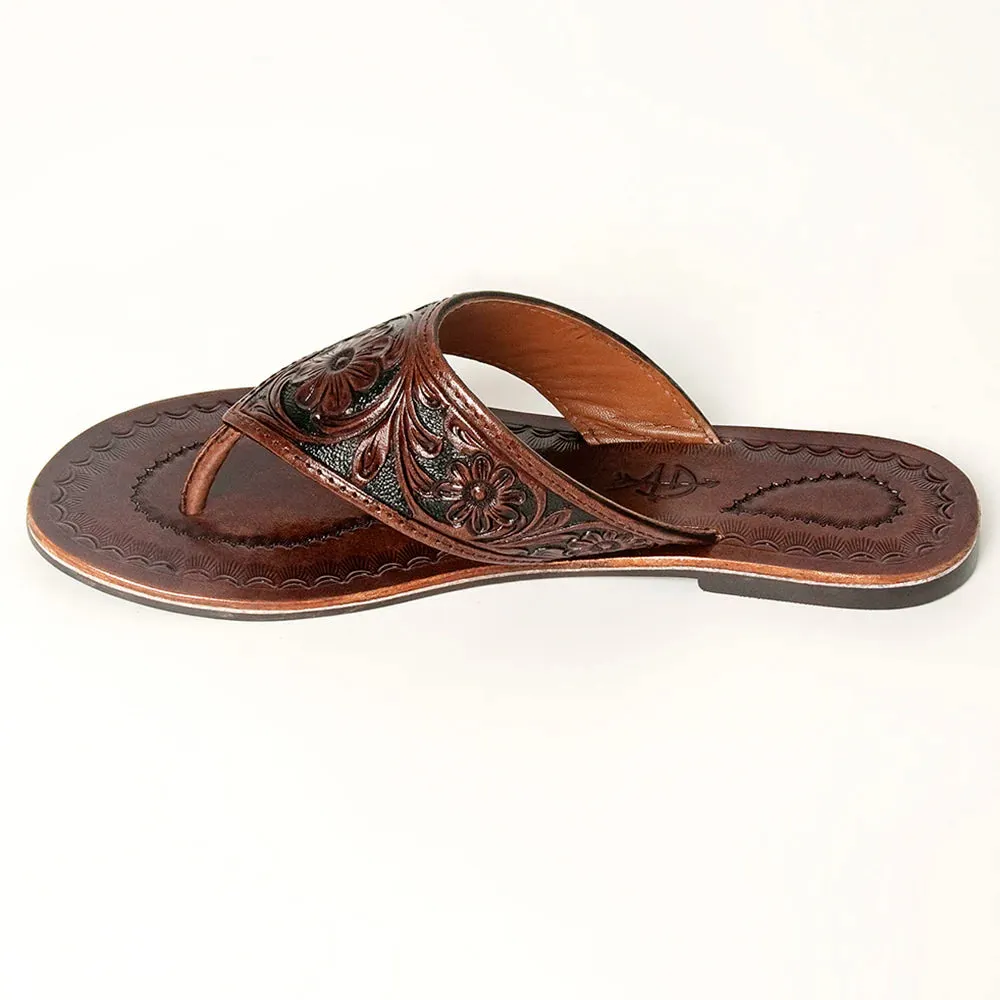 Blythe Island Western Leather Sandals