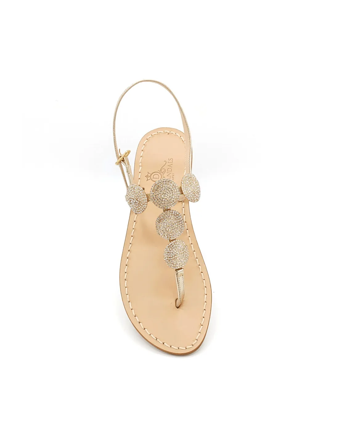 CAPRI LIGHTHOUSES GOLD SANDALS (DS965CP)