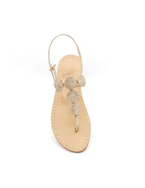 CAPRI LIGHTHOUSES GOLD SANDALS (DS965CP)