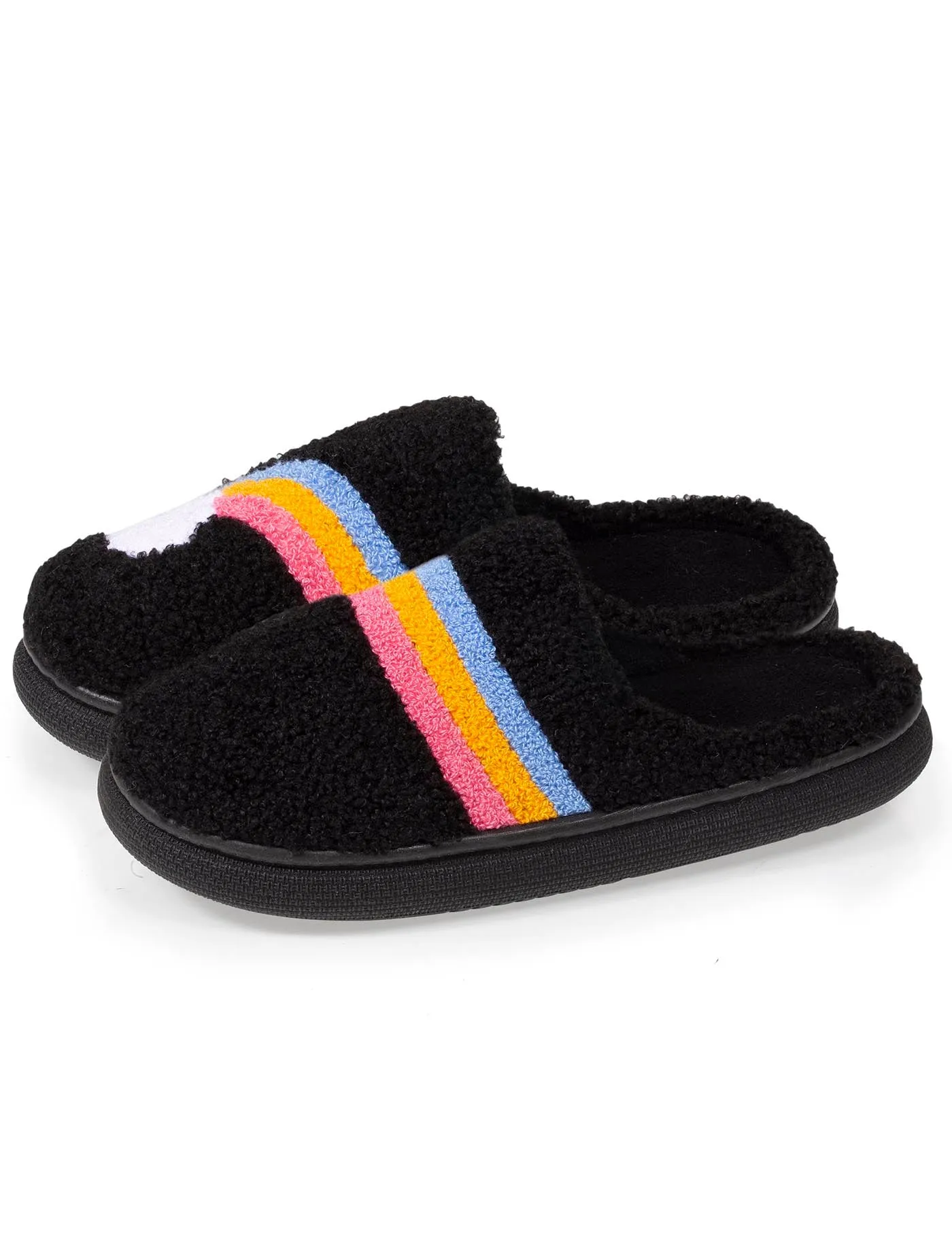 Chaussons mules bouncy Femme Arc-en-ciel