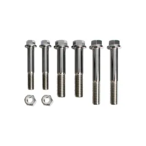Detroit Speed Body Mount Fastener Kit - Hex Head - Stainless - GM F-Body 1697-81