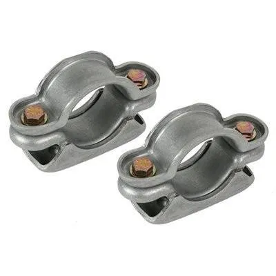 Detroit Speed Clamp-On Axle Spring Perch - 2-1/2 in Wide - 3 in OD Axle Housing (Pair)