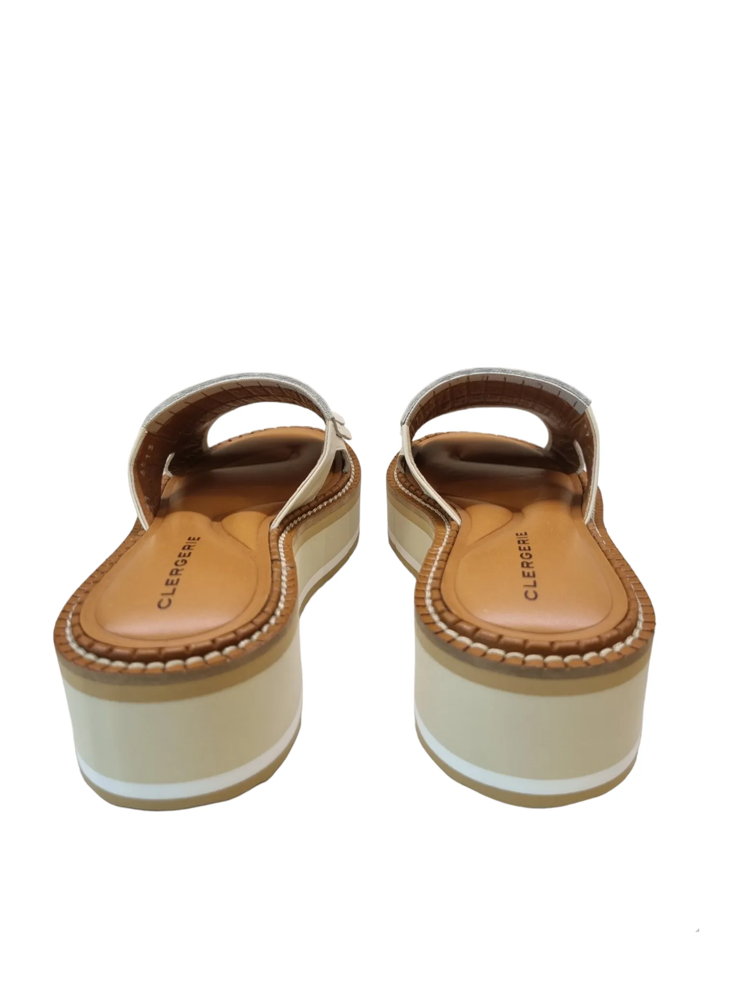 Fama Ivory Slip-On Sandals
