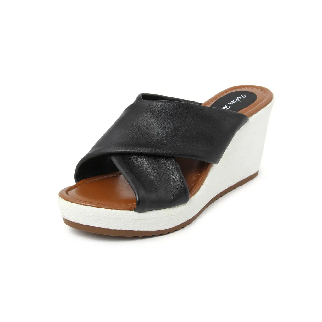 Fashion Attitude Leather Sandals for Women
