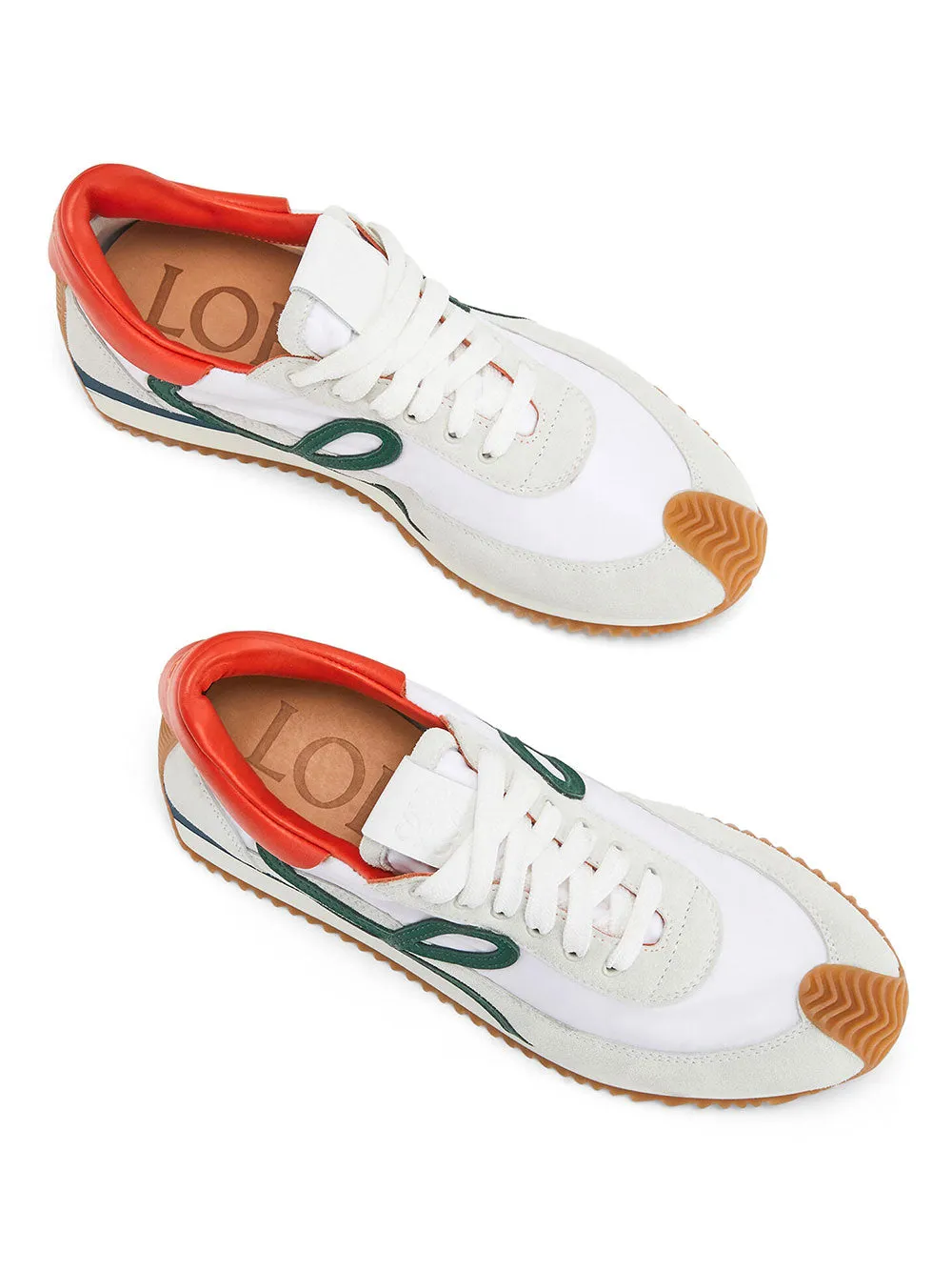 Flow Runner sneakers in calfskin
