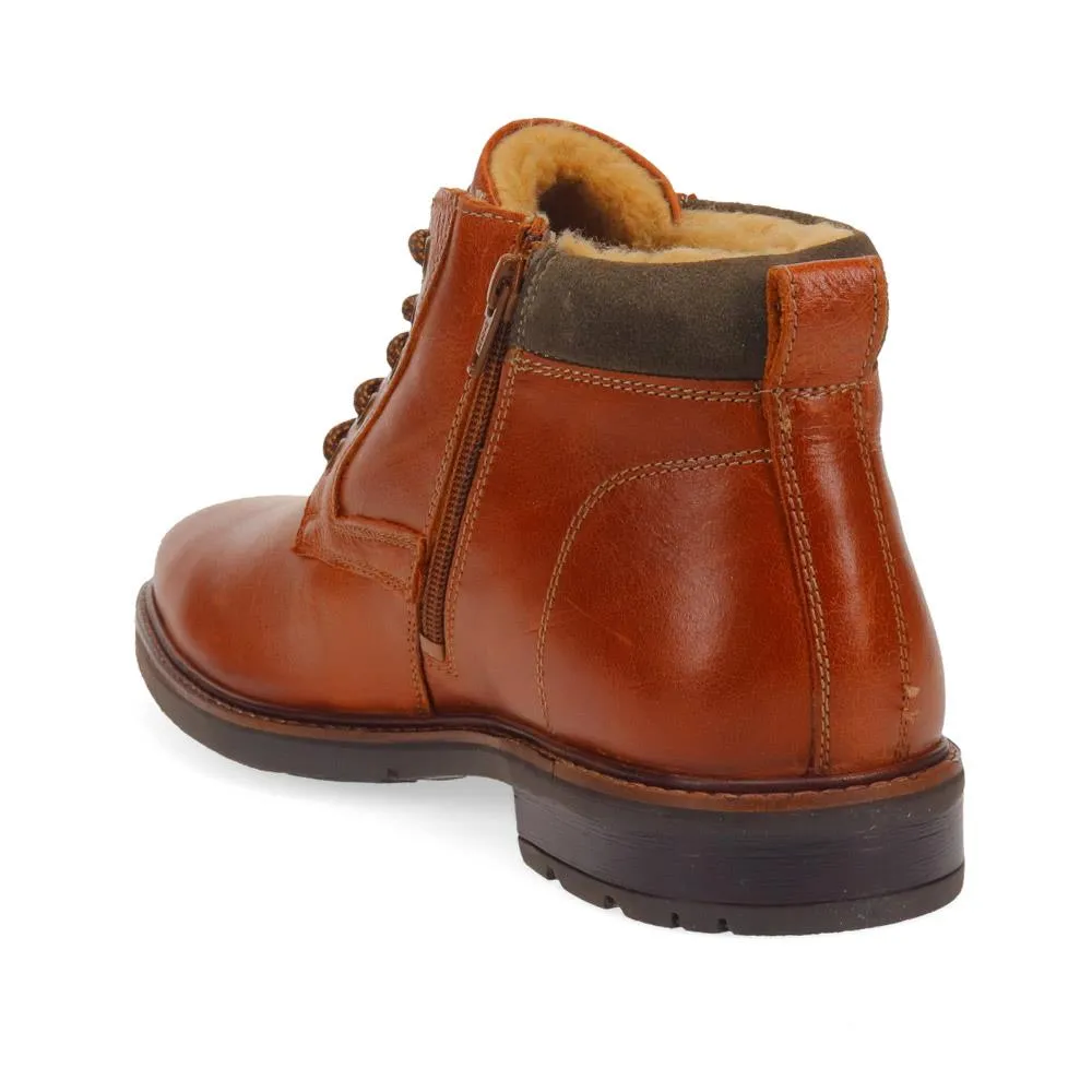 Fur-Cuffed Ankle Boots  - RNB40009 / 325 994