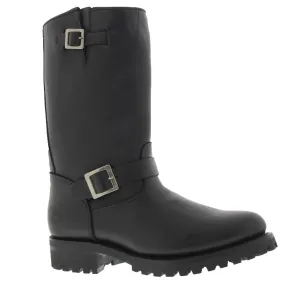 Grinders Wild One Leather Unisex Boots - UK 6 - US 8.5 Women / 7 Men - EU 40