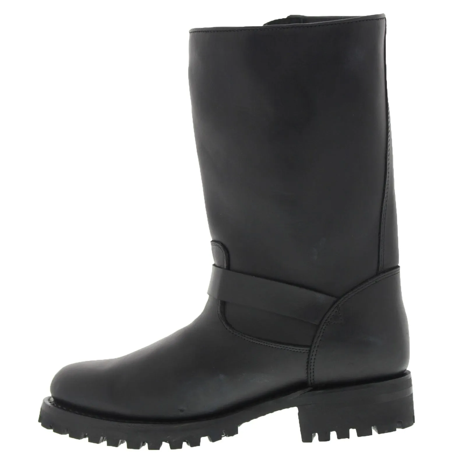 Grinders Wild One Leather Unisex Boots - UK 6 - US 8.5 Women / 7 Men - EU 40