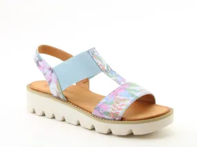 Heavenly Feet - Ritz - Floral Blue