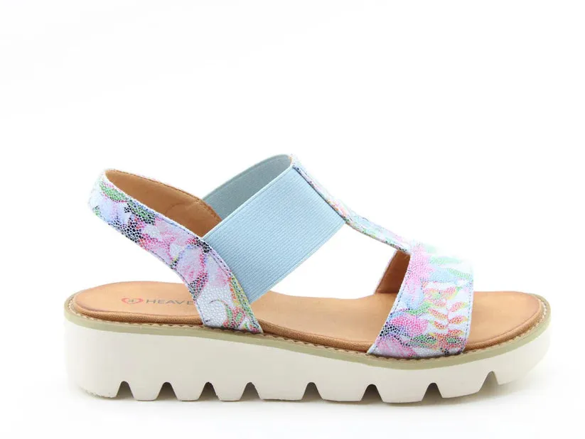 Heavenly Feet - Ritz - Floral Blue