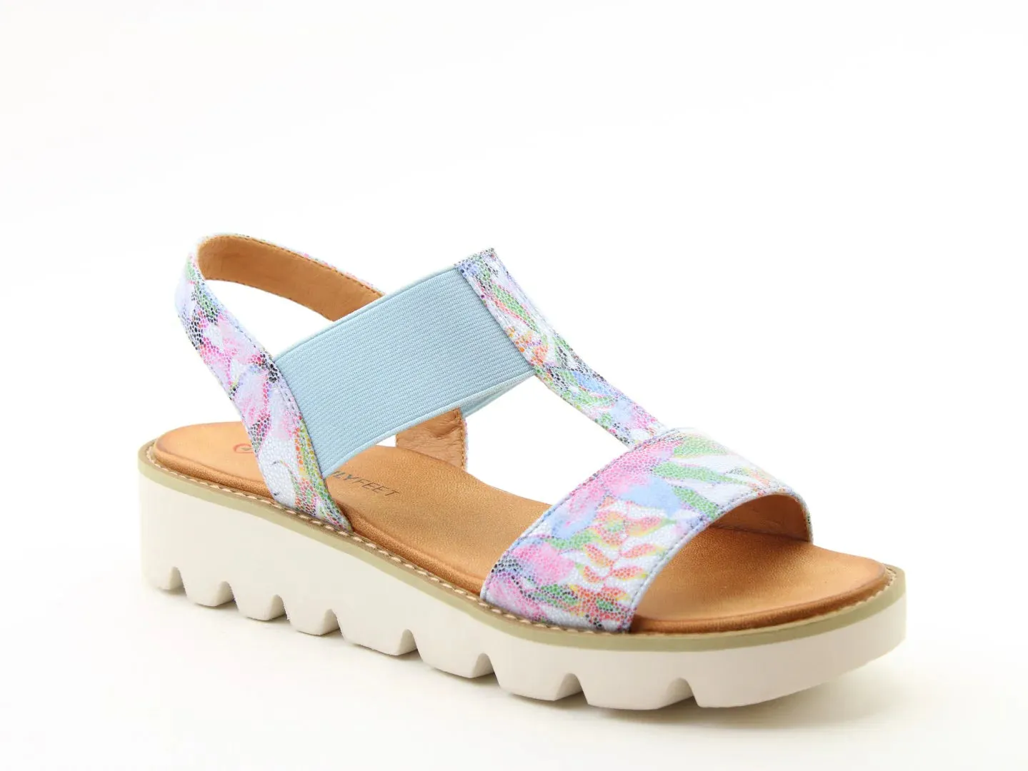Heavenly Feet - Ritz - Floral Blue