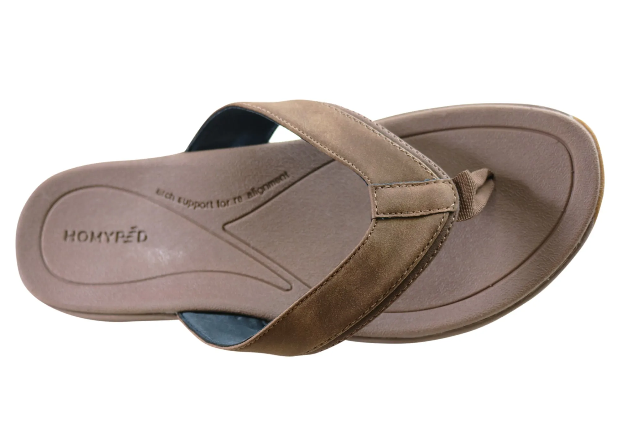 Homyped Ucray Mens Supportive Comfort Extra Extra Wide Thongs