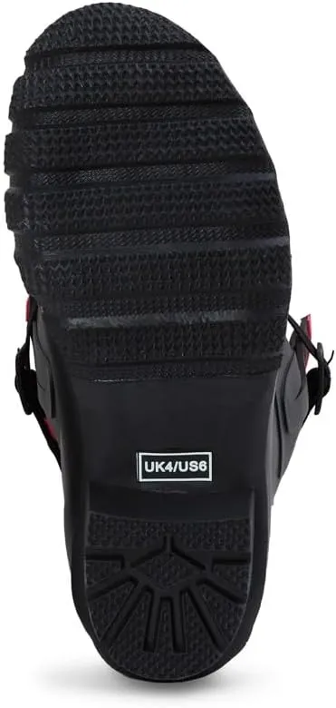Jileon Extra Wide Calf Rain Boots - Ideal for Wide Feet, Ankles & Calves - Fit 16 to 23 Calves - Durable & Waterproof