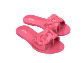 Melissa Jelly Chain AD Flat Pink Flipflops For Women
