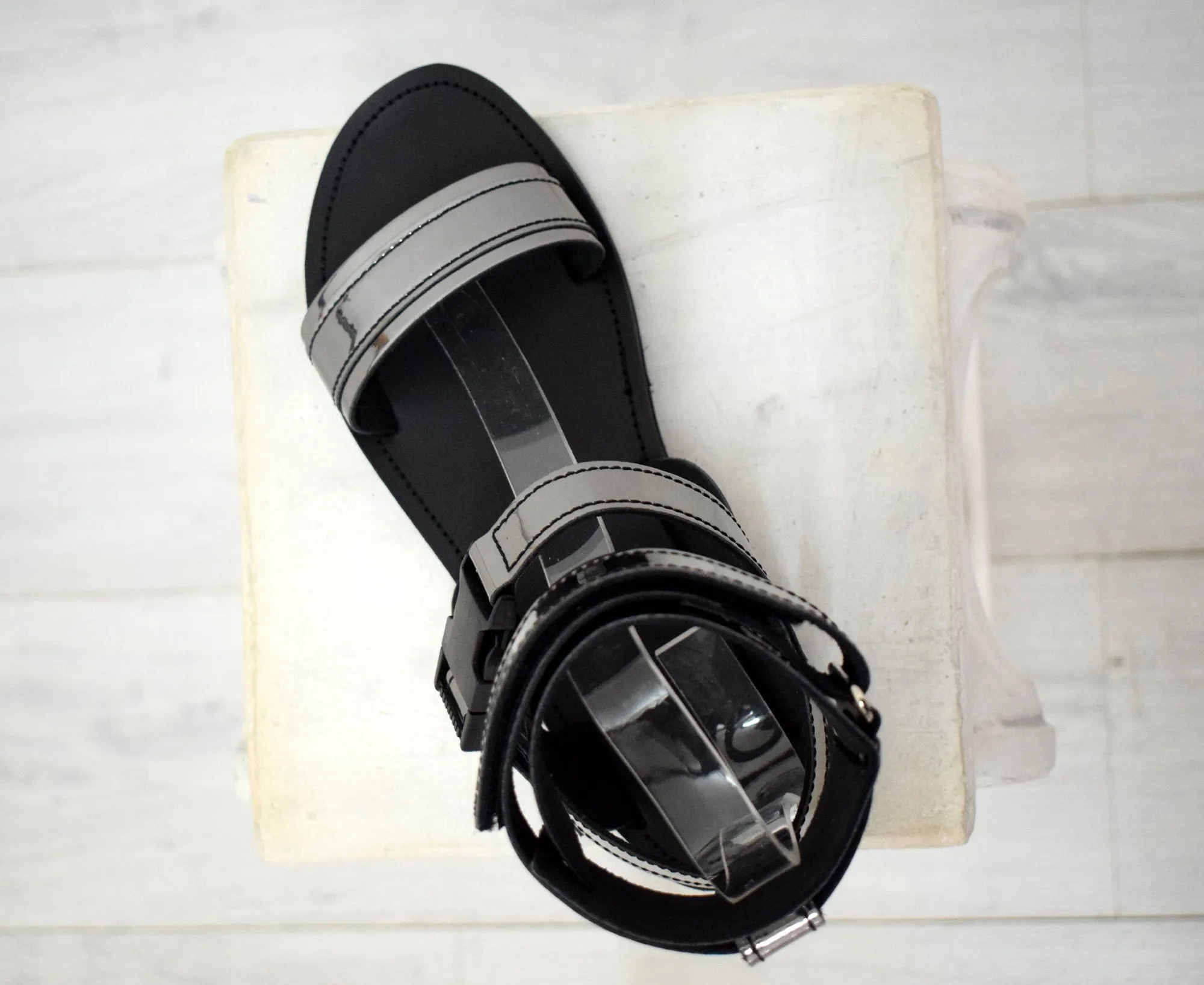 Men Greek leather sandals, Dark silver color, Handmade Sandals, Men Sandals, Draco Men Sandals, Genuine Leather sandals, Sport men Sandals