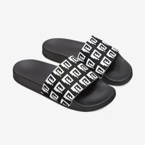Men's Blue Rain Sandals - Black