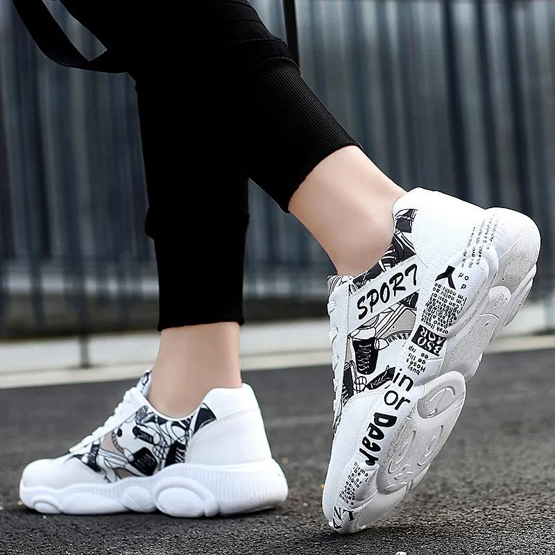 Men's Casual Lace-Up Sneakers