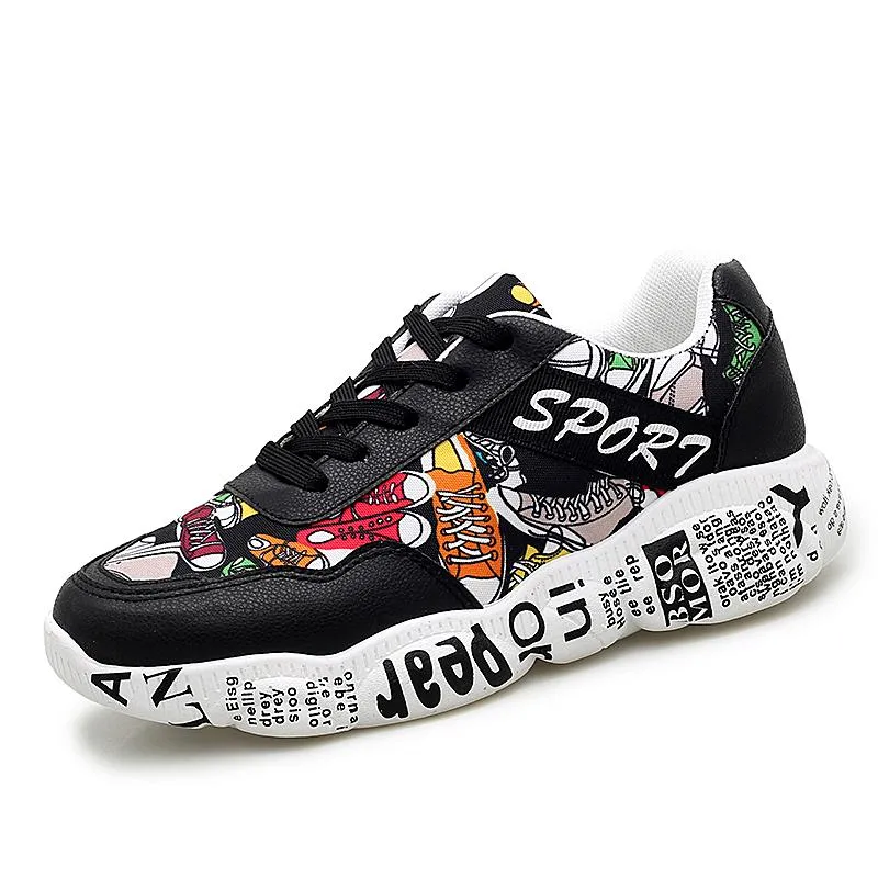 Men's Casual Lace-Up Sneakers