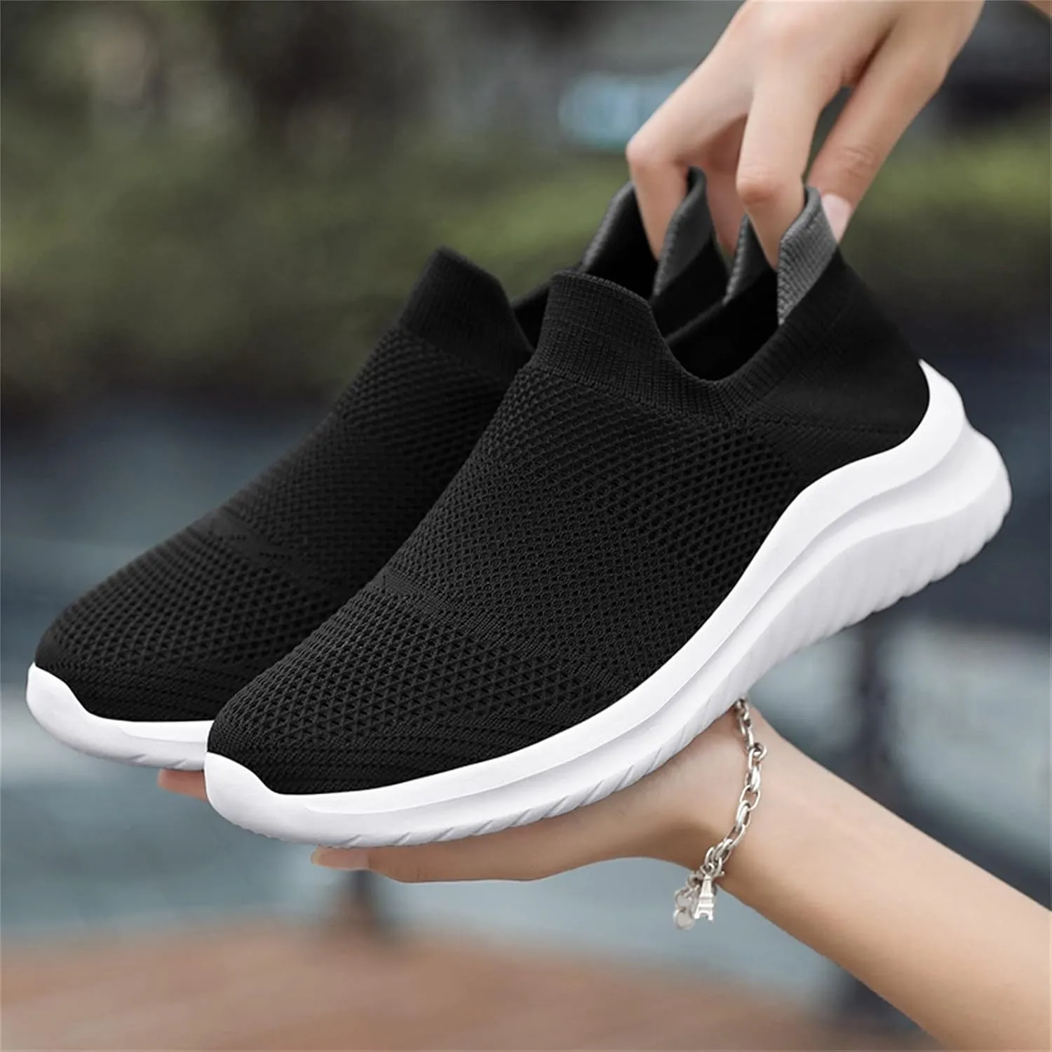 Mens Casual Sneakers Lightweight Womens Fashion Sneakers Platform Women Tennis Shoes Round Toe Flats Comfortable Loafers for Women Wide Sneakers for Women