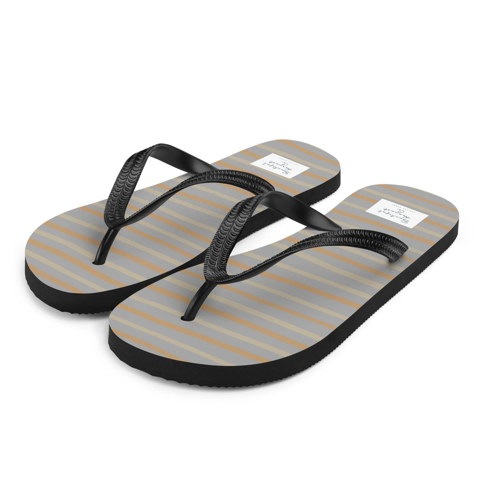 NEUTRAL STRIPES Flip-Flops