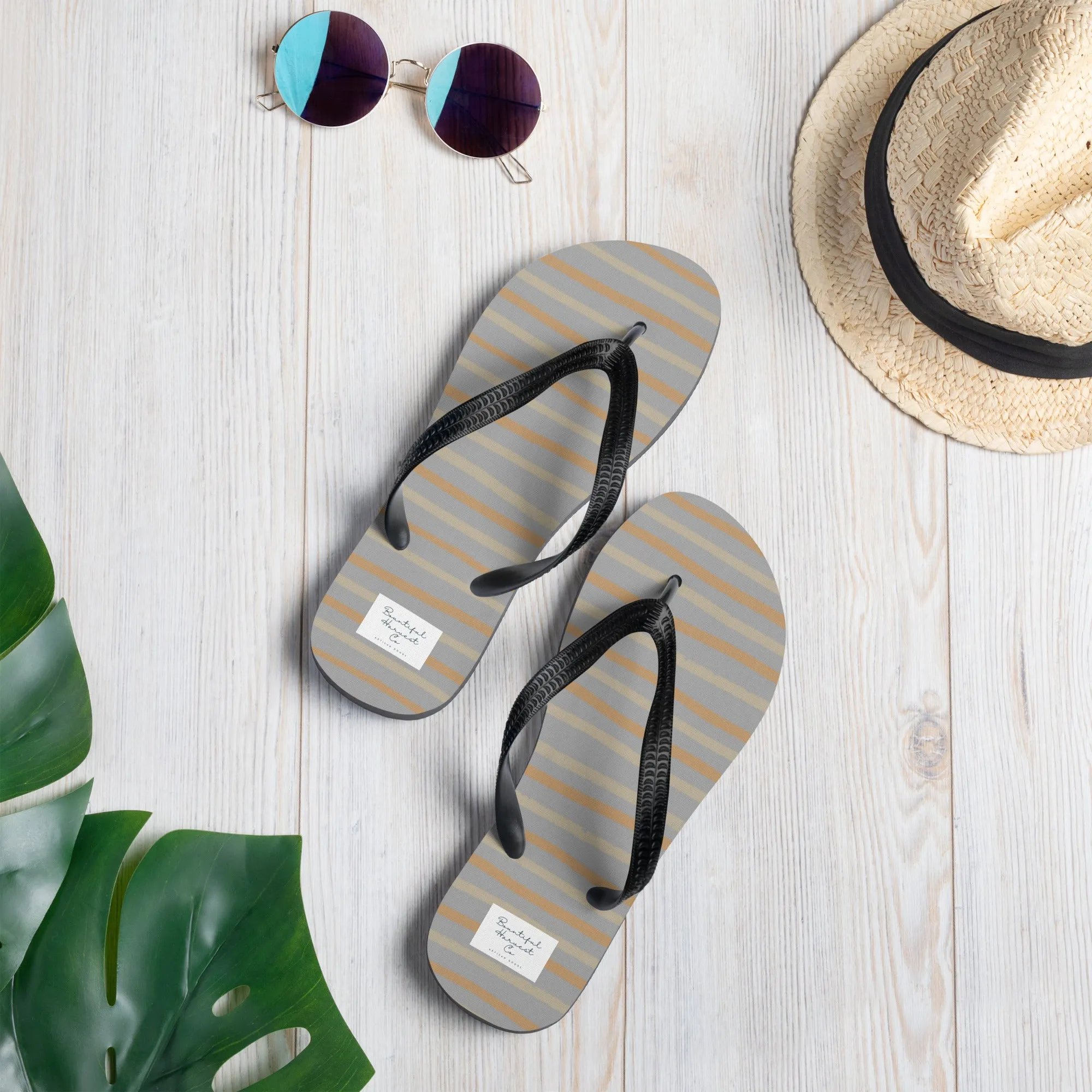 NEUTRAL STRIPES Flip-Flops
