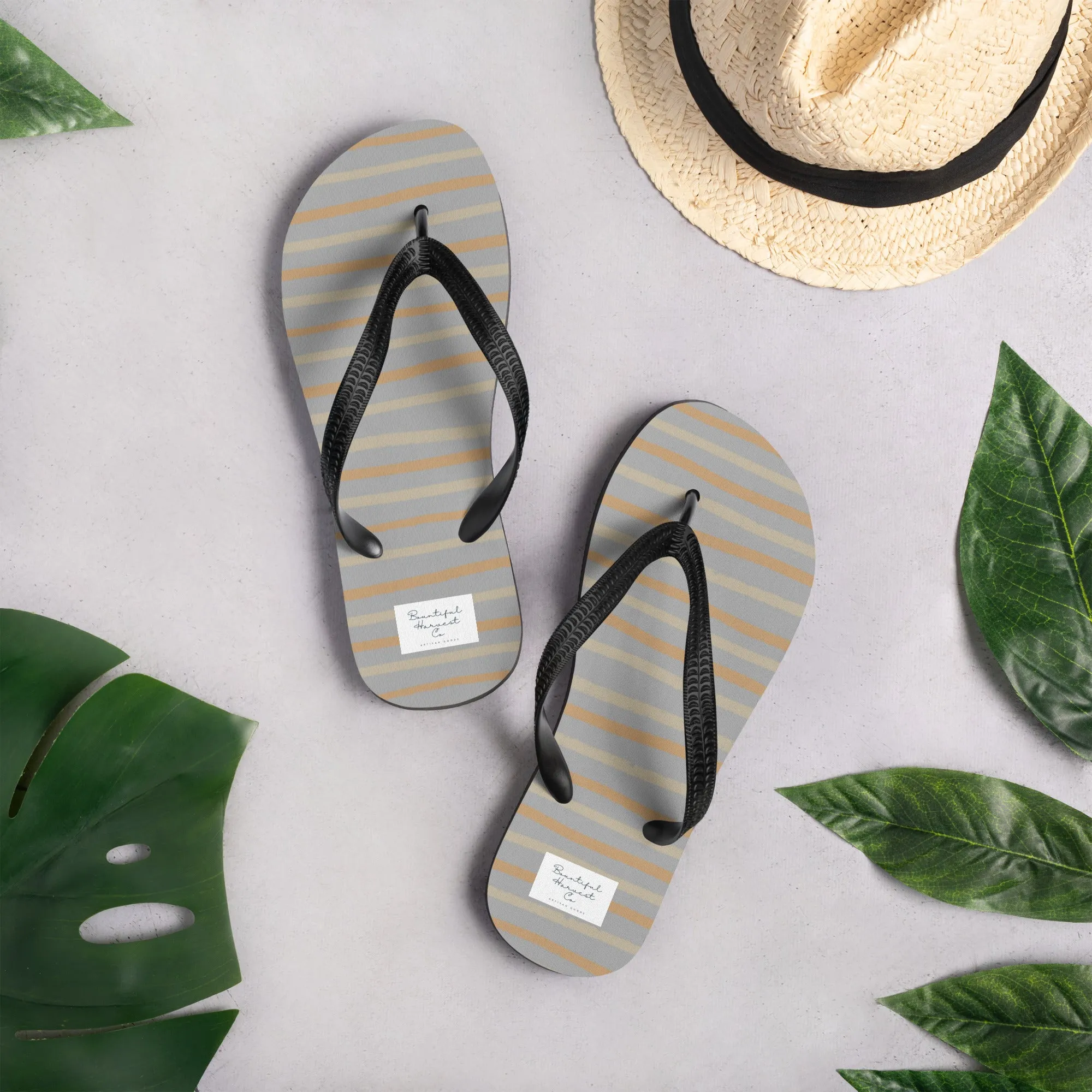 NEUTRAL STRIPES Flip-Flops