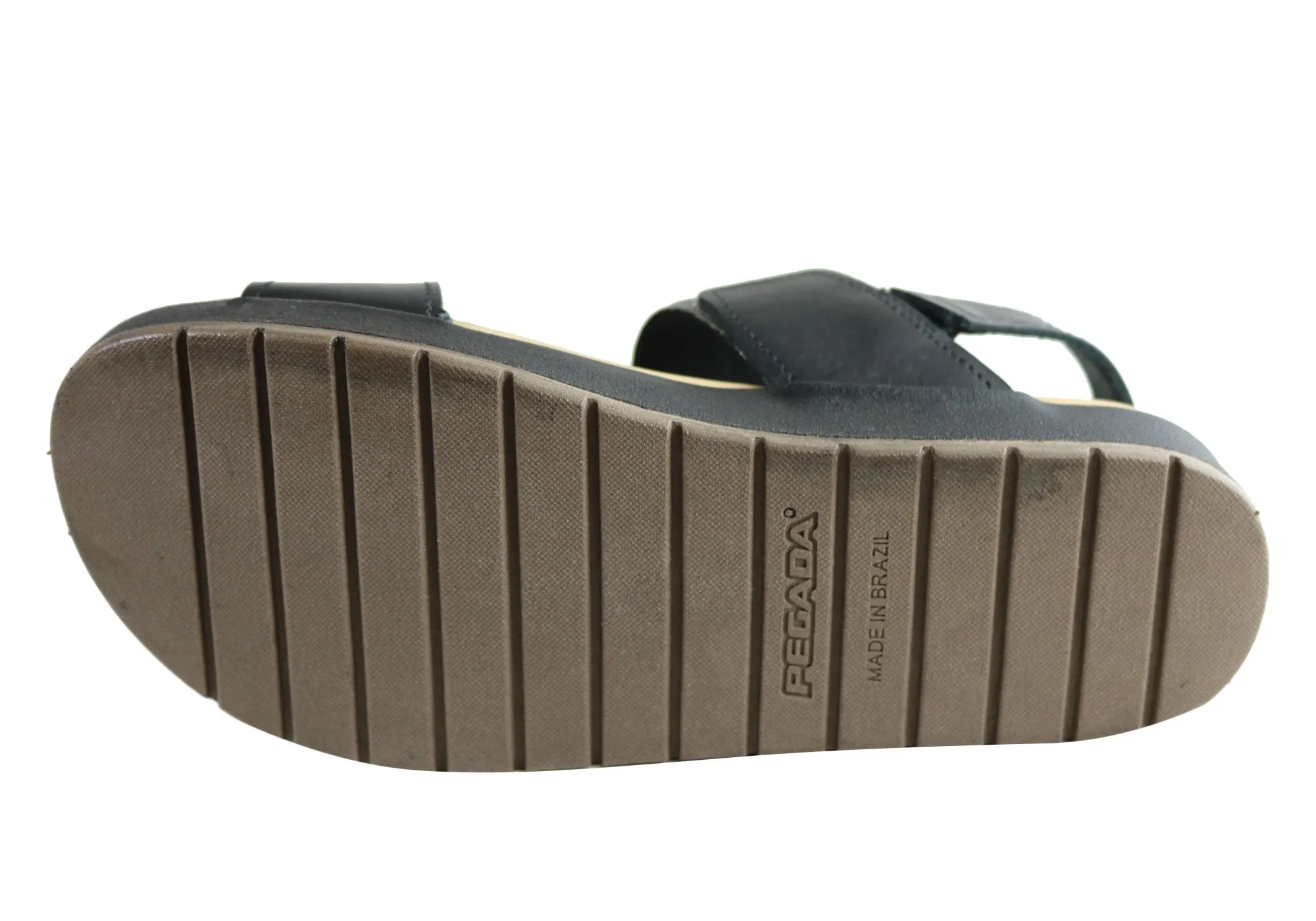 Pegada Rosie Womens Comfort Cushioned Leather Sandals Made In Brazil