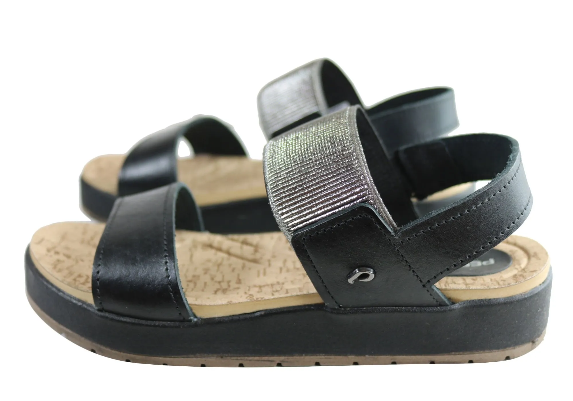 Pegada Rosie Womens Comfort Cushioned Leather Sandals Made In Brazil
