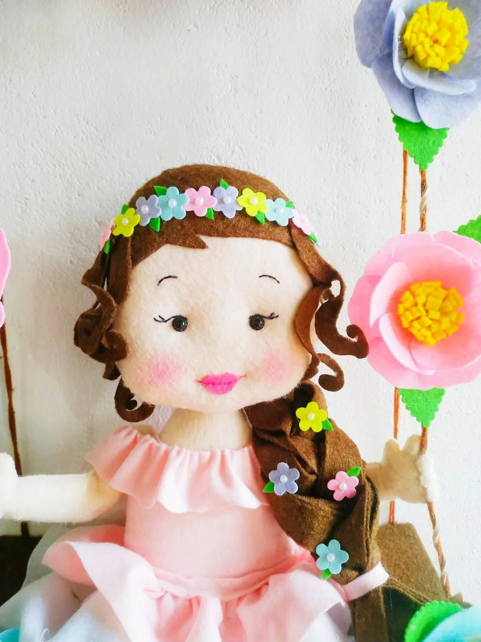 Personalized wall hanger for a girl, TWIN personalized wall deco, floral Custom Name Sign Name Sign Couple Childs Room