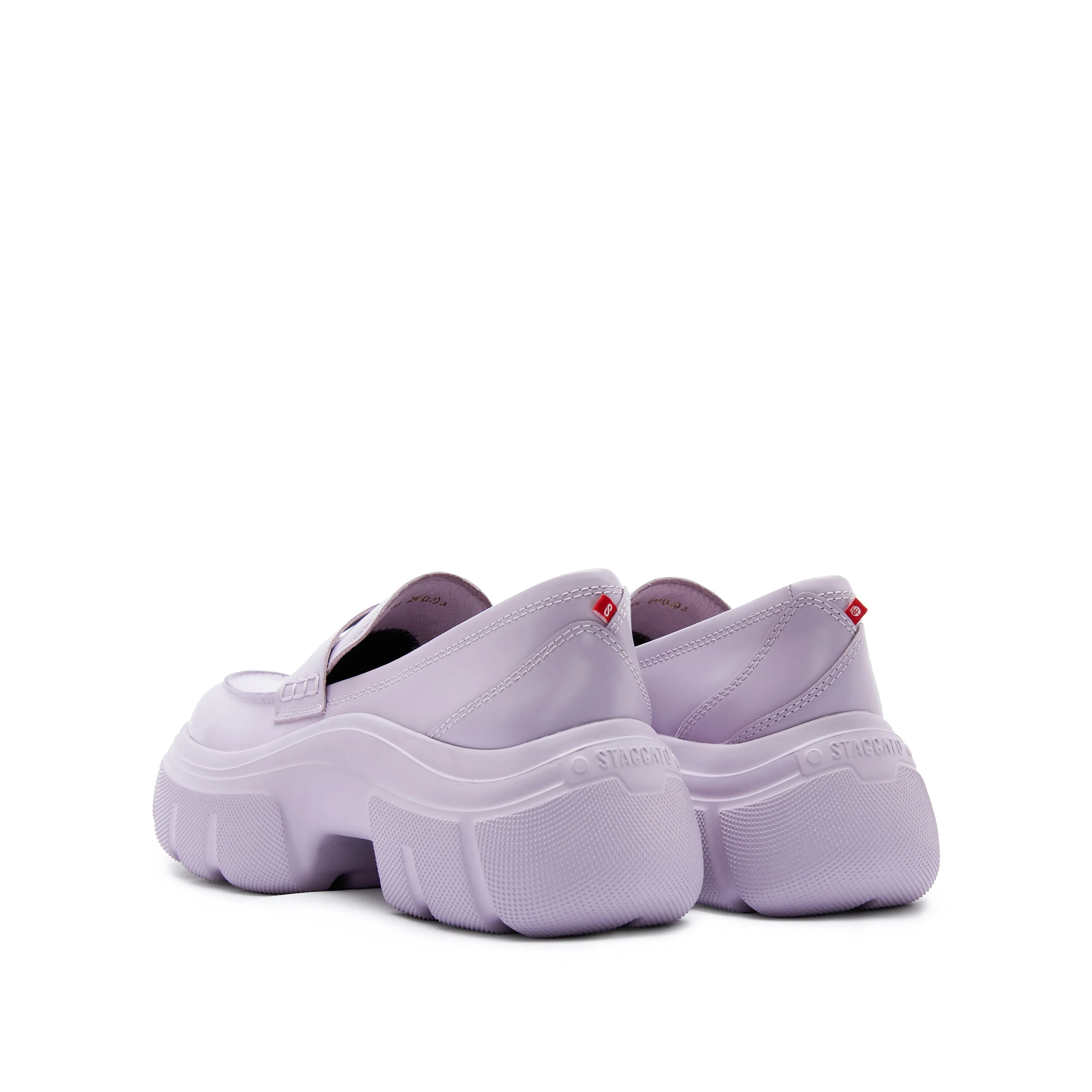 Purple CNY x ST Platform Loafers