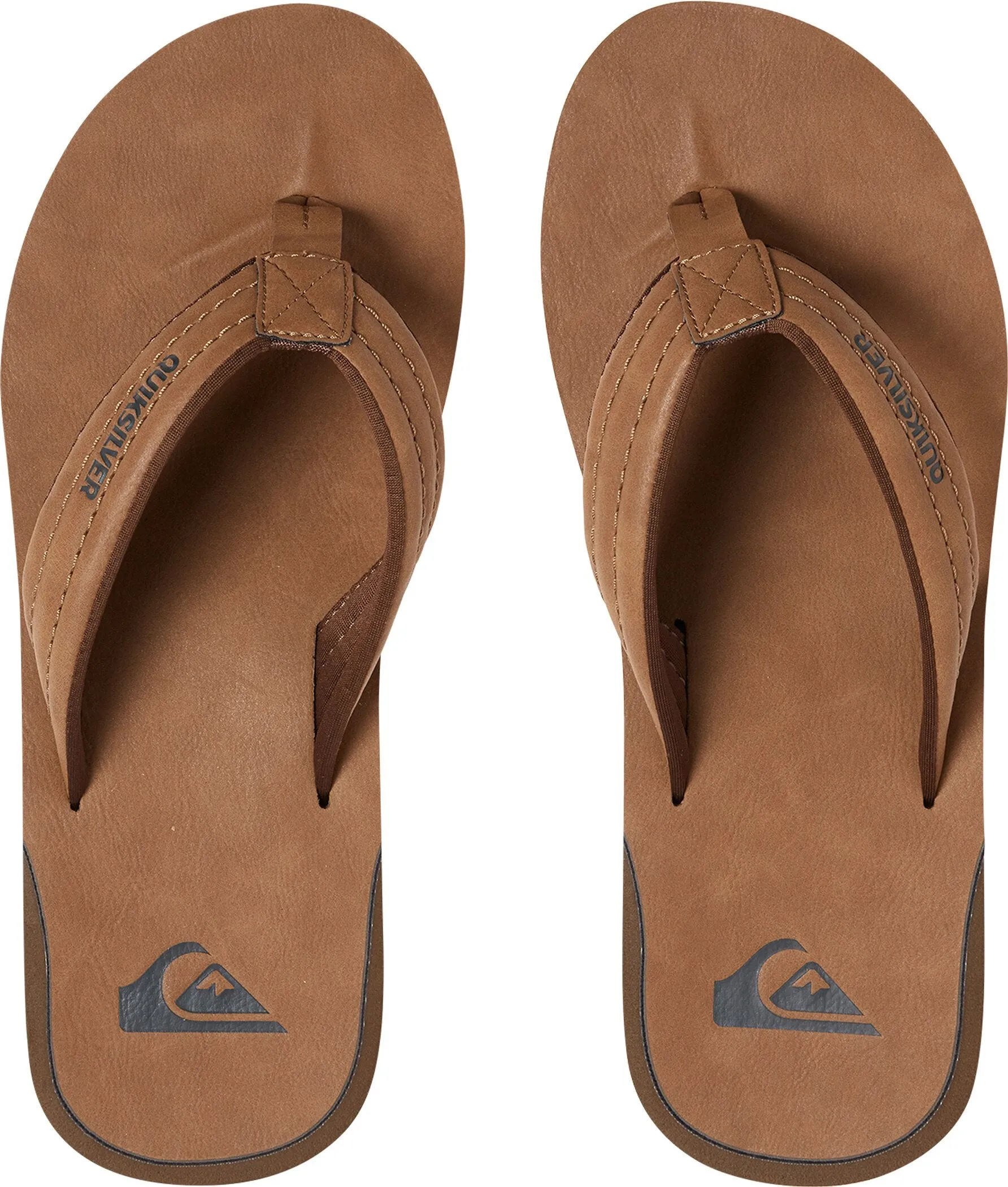 QUIKSILVER Herren Zehensandalen "Carver Nubuk"