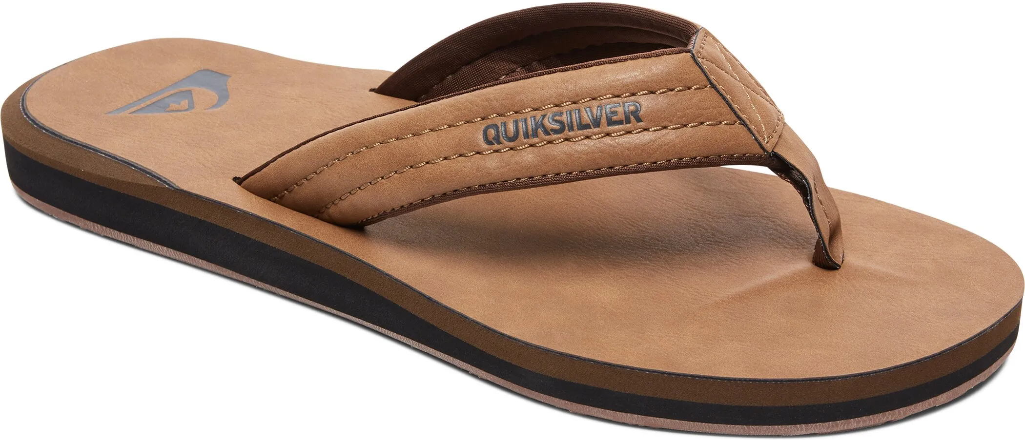 QUIKSILVER Herren Zehensandalen "Carver Nubuk"