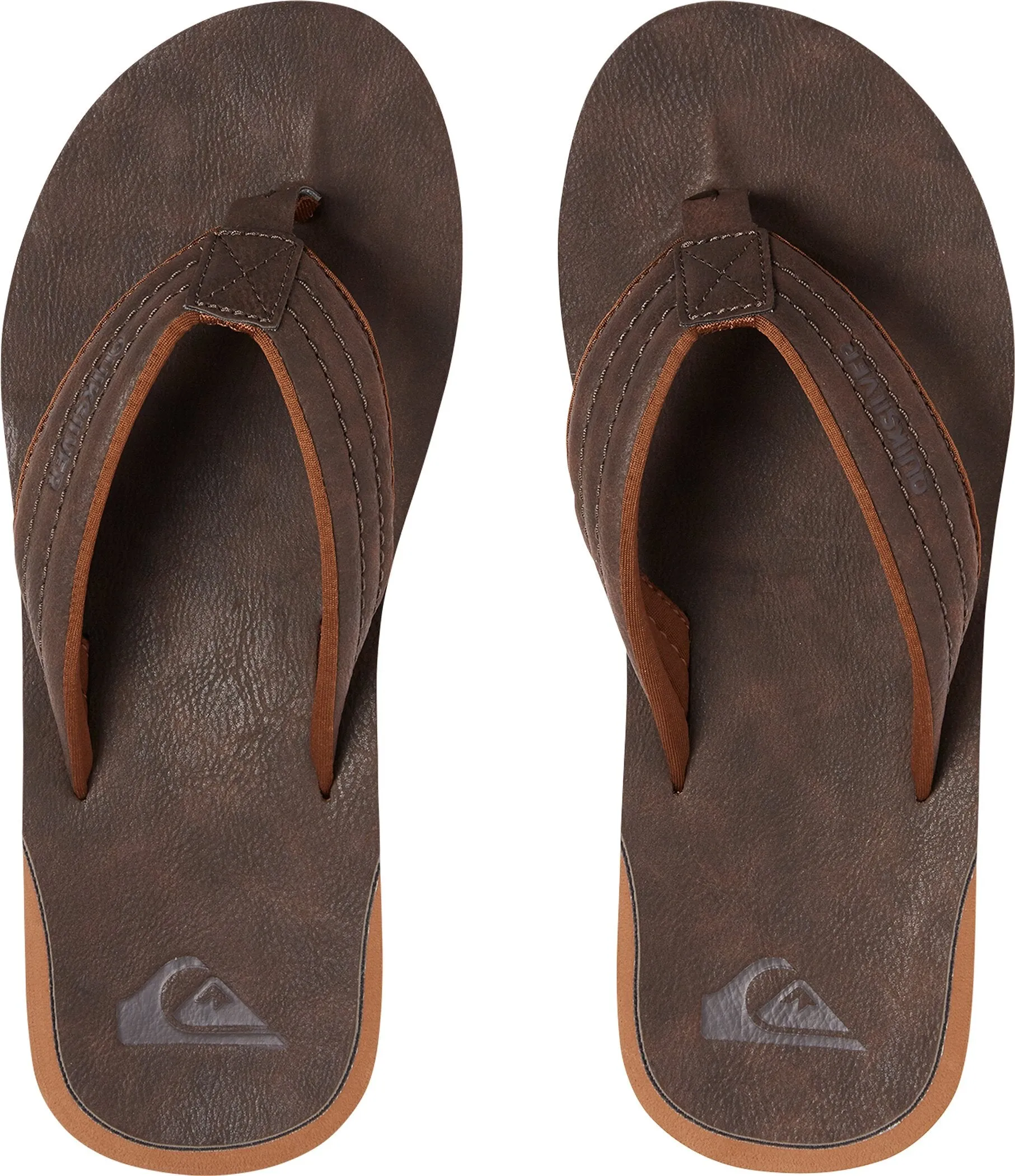 QUIKSILVER Herren Zehensandalen "Carver Nubuk"