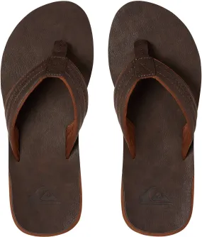QUIKSILVER Herren Zehensandalen "Carver Nubuk"