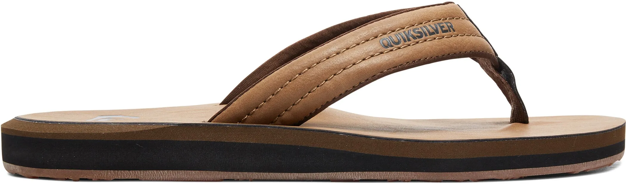 QUIKSILVER Herren Zehensandalen "Carver Nubuk"