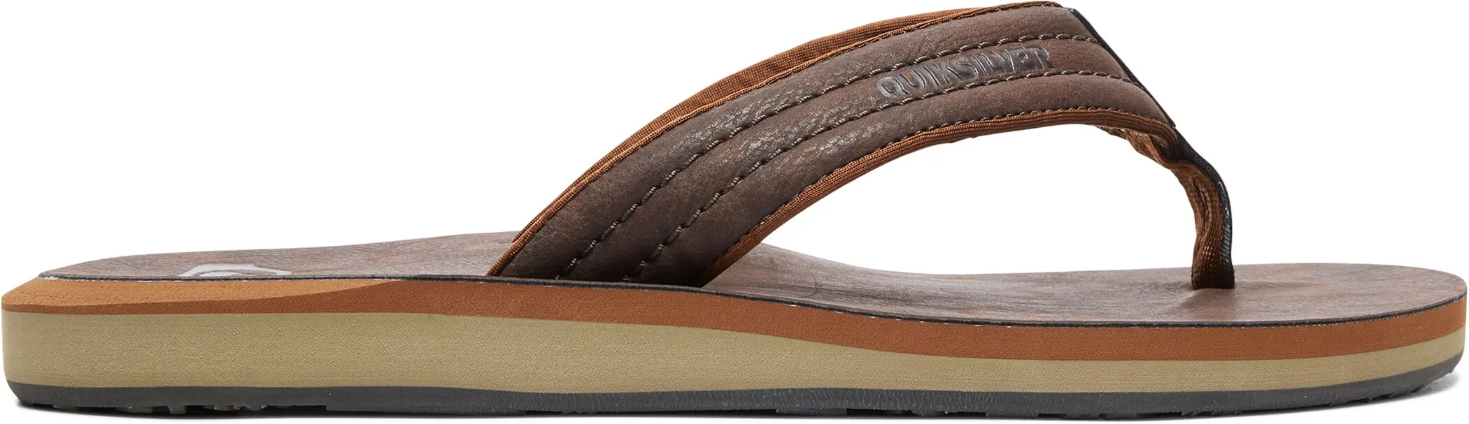 QUIKSILVER Herren Zehensandalen "Carver Nubuk"