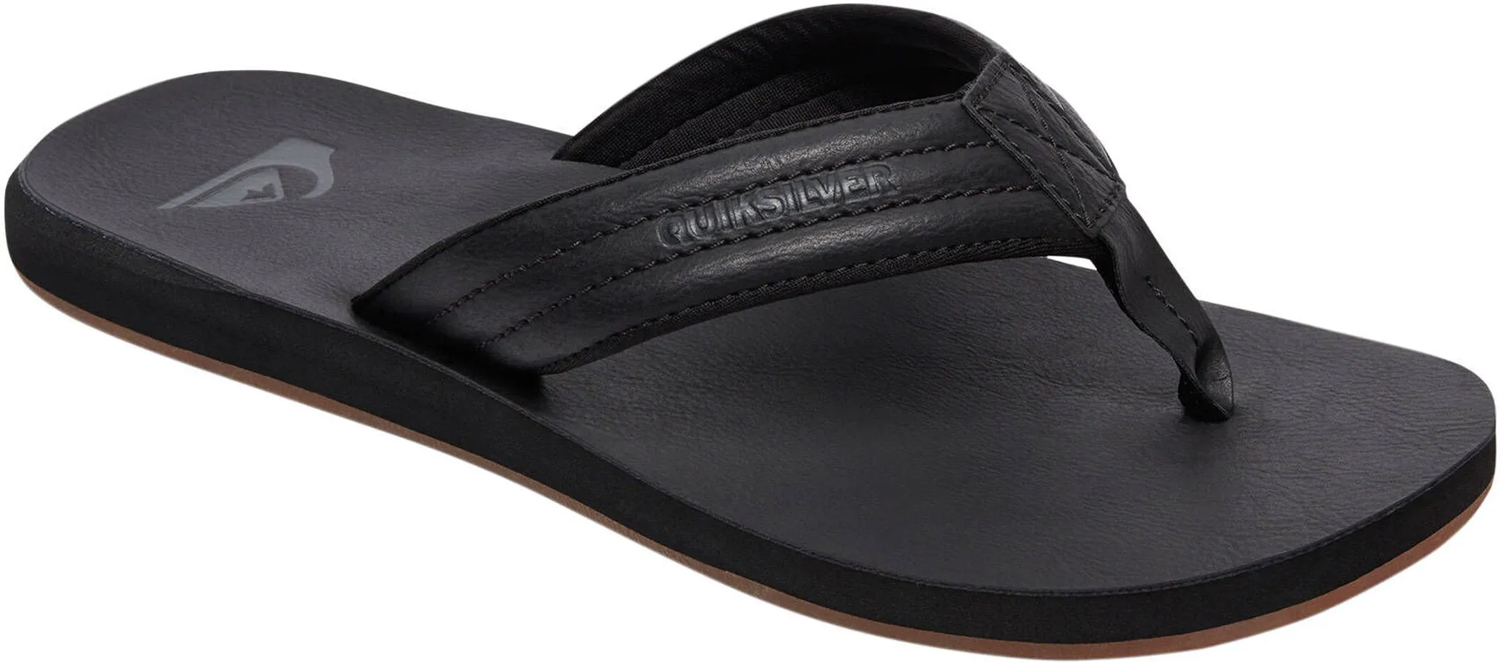 QUIKSILVER Herren Zehensandalen "Carver Nubuk"