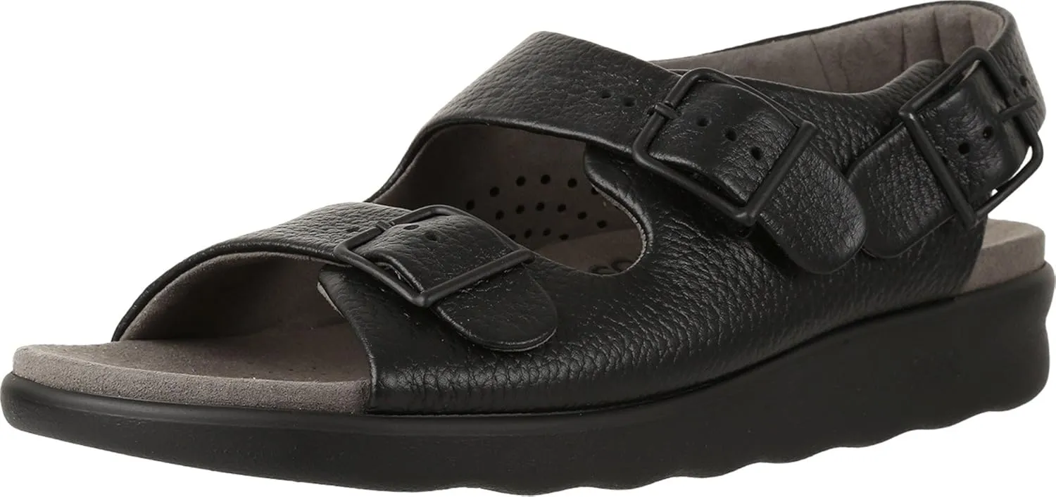 SAS Relaxed Comfort Sandal Black 9 N - Narrow (AA)