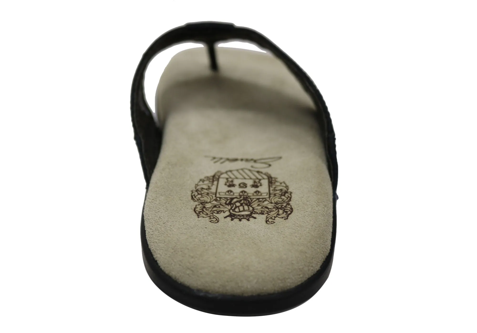 Savelli Laguna Mens Comfortable Leather Thongs Sandals Made In Brazil
