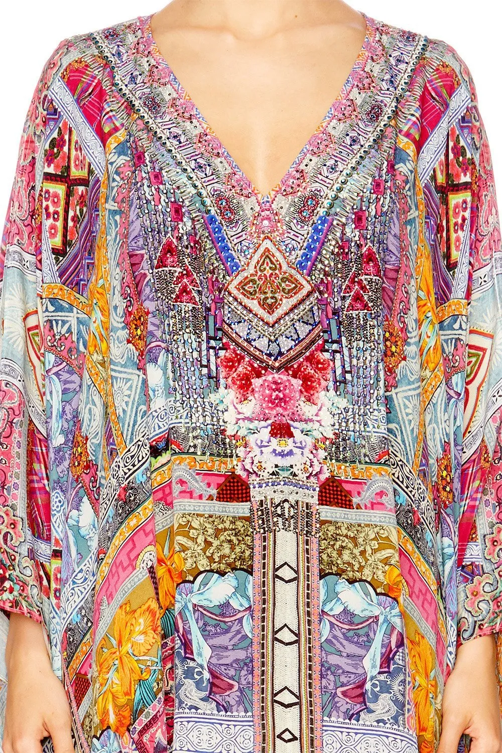 SPLIT SHOULDER SHORT KAFTAN SUNDAY BEST