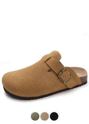 USS Shoes Oriana Women's Classic Suede Cork Clogs