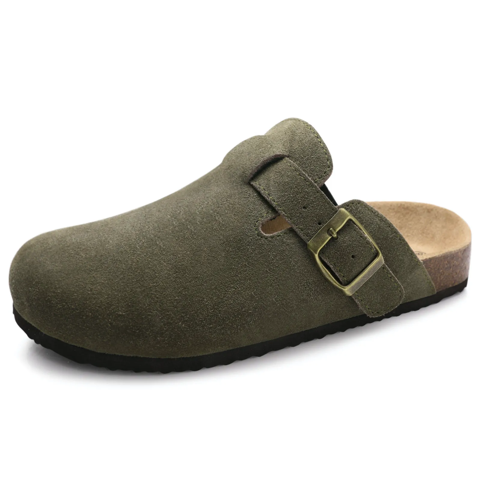 USS Shoes Oriana Women's Classic Suede Cork Clogs