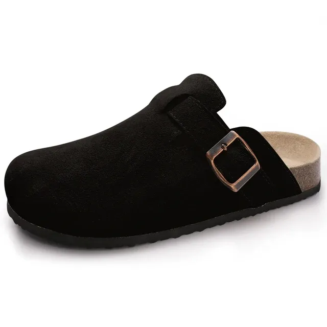 USS Shoes Oriana Women's Classic Suede Cork Clogs